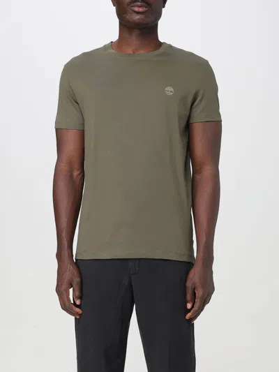 Timberland T-shirt  Men Color Brown In ブラウン