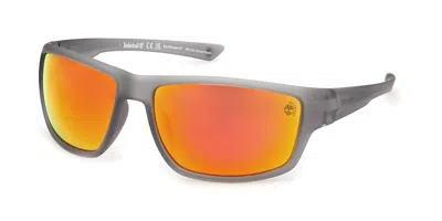 Timberland Tb00003 Polarized 20d Men's Sunglasses Grey Size 65 In Gray