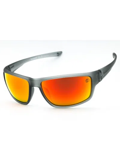 Timberland Tb00003 Rectangular Polarized Sunglasses For Men In Multi