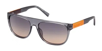 Timberland Tb00004 Polarized 20d Men's Sunglasses Grey Size 60 In Multi
