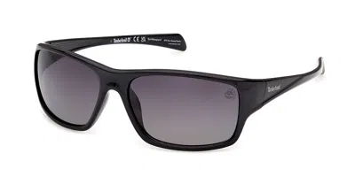 Timberland Tb00017 Polarized 01d Men's Sunglasses Black Size 61