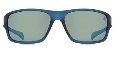 Timberland Tb00017 Polarized 91d Men's Sunglasses Blue Size 61