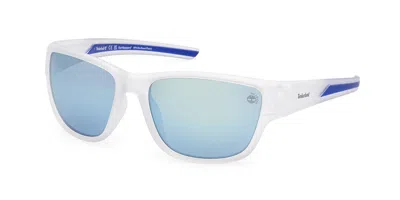 Timberland Tb00023 Polarized 26d Men's Sunglasses Clear Size 60 In Transparent