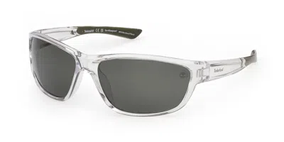 Timberland Tb00024 Polarized 26r Occhiali Da Sole Chiari Per Uomo In Transparent