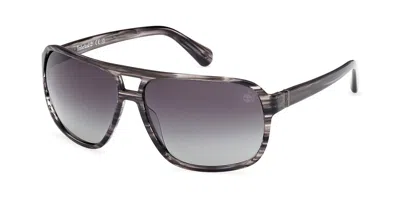 Timberland Tb00031 Polarized 20d Men's Sunglasses Grey Size 65 In Gray