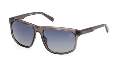 Timberland Tb00036-h Polarized 20d Occhiali Da Sole Grigi Per Uomo In Gray