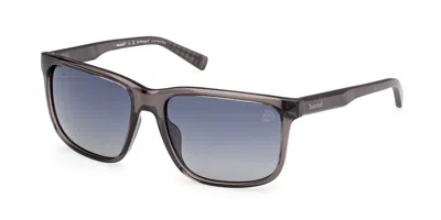Timberland Tb00037 Polarized 20d Men's Sunglasses Grey Size 59
