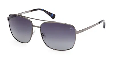 Timberland Tb00044 Polarized 08d Men's Sunglasses Silver Size 65 In Multi
