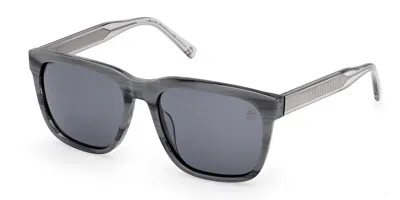 Timberland Tb00059 Polarized 90d Occhiali Da Sole Blu Per Uomo