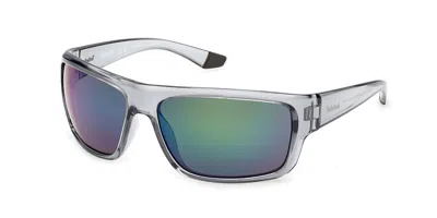 Timberland Tb00067 Polarized 20r Occhiali Da Sole Grigi Per Uomo In Gray