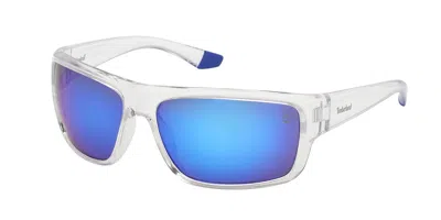 Timberland Tb00067 Polarized 26d Occhiali Da Sole Chiari Per Uomo In Gray