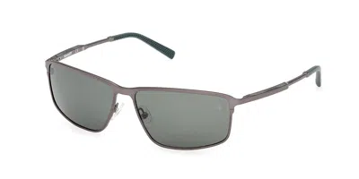 Timberland Tb00072 Polarized 09r Occhiali Da Sole Gunmetal Per Uomo In Gray