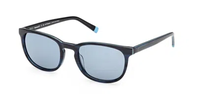 Timberland Tb00074 Polarized 64d Occhiali Da Sole Blu Per Uomo