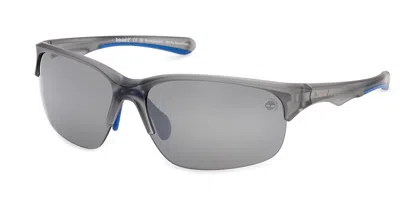 Timberland Tb00082 Polarized 20d Men's Sunglasses Grey Size 67 In Gray