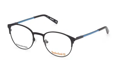 Timberland Tb1677 002 Occhiali Da Vista Neri Per Uomo (solo Montatura) In Black