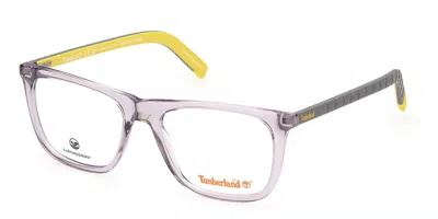 Timberland Tb1679 020 Occhiali Da Vista Purple Per Uomo (solo Montatura) In Burgundy