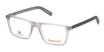 Timberland Tb1680 020 Occhiali Da Vista Purple Per Uomo (solo Montatura) In Gray