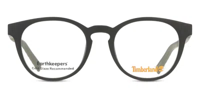 Timberland Tb1713 002 Occhiali Da Vista Neri Per Uomo (solo Montatura) In Black