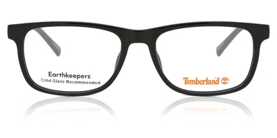 Timberland Tb1722 001 Occhiali Da Vista Neri Per Uomo (solo Montatura) In Black