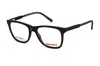 Timberland Tb1723 Tortoiseshell Rectangular Eyeglasses In Brown
