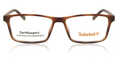 Timberland Tb1732 052 Occhiali Da Vista Tartarugatishell Per Uomo (solo Montatura) In Brown