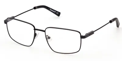 Timberland Tb1738 001 Occhiali Da Vista Neri Per Uomo (solo Montatura) In Black