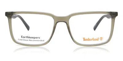 Timberland Tb1740 096 Occhiali Da Vista Verdi Per Uomo (solo Montatura)