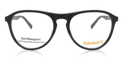 Timberland Tb1742 002 Occhiali Da Vista Neri Per Uomo (solo Montatura) In Black