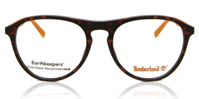 Timberland Tb1742 052 Occhiali Da Vista Tartarugatishell Per Uomo (solo Montatura) In Brown