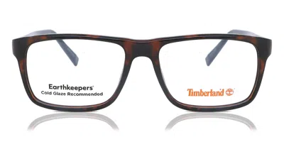 Timberland Tb1744 052 Occhiali Da Vista Tartarugatishell Per Uomo (solo Montatura) In Brown