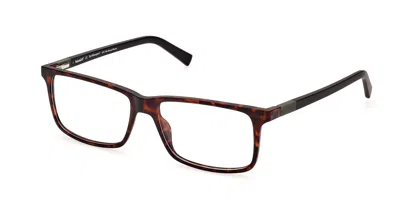 Timberland Tb1765 052 Men's Glasses Tortoiseshell Size 57 - Free Lenses - Blue Light Block Available In Dark Tortoise