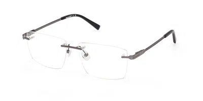Timberland Tb1800 006 Men's Glasses Gunmetal Size 57 - Free Lenses - Blue Light Block Available In Shiny Gunmetal