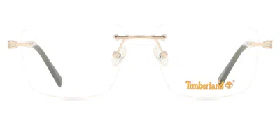 Timberland Tb1800 033 Men's Glasses Gold Size 57 - Free Lenses - Blue Light Block Available In Shiny Pale Gold