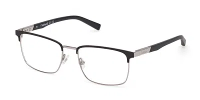 Timberland Tb1802 005 Occhiali Da Vista Neri Per Uomo (solo Montatura) In Multi