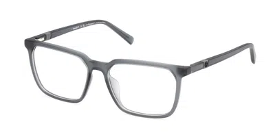 Timberland Tb1819-h 091 Men's Glasses Blue Size 55 - Free Lenses - Blue Light Block Available In Opaque Blue Grey