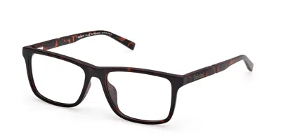 Timberland Tb1840-h 052 Men's Glasses Tortoiseshell Size 53 - Free Lenses - Blue Light Block Available In Dark Red Brown Tortoise