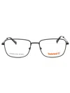 Timberland Tb1844 Men's Rectangular Eyeglasses In Black