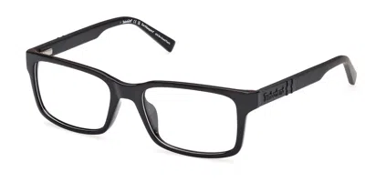 Timberland Tb50001-h 001 Men's Glasses Black Size 54 - Free Lenses - Blue Light Block Available In Shiny Black