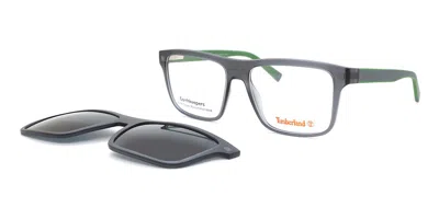 Timberland Tb50008 With Clip-on Men's Glasses, Black, Size 56