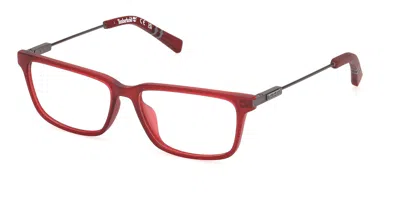Timberland Tb50015-h Men's Glasses, Red, Size 55