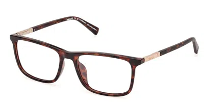 Timberland Tb50021-h Men's Glasses, Tortoiseshell, Size 56 In Brown