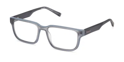Timberland Tb50025 020 Men's Glasses Grey Size 54 - Free Lenses - Blue Light Block Available In Opaque Grey On Solid Grey Blue