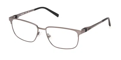 Timberland Tb50027 009 Men's Glasses Gunmetal Size 57 - Free Lenses - Blue Light Block Available In Gray