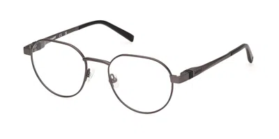 Timberland Tb50028 007 Occhiali Da Vista Argentati Per Uomo (solo Montatura)