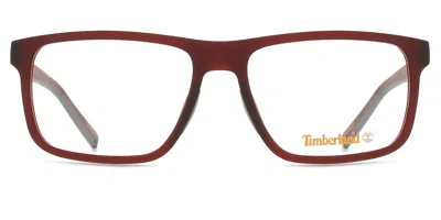 Timberland Tb50029-h Men's Glasses, Red, Size 56