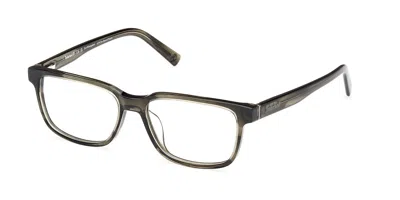 Timberland Tb50031-h 096 Men's Glasses Green Size 55 - Free Lenses - Blue Light Block Available In Dark Green Horn