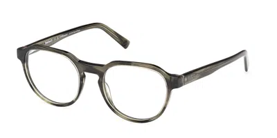 Timberland Tb50032 096 Occhiali Da Vista Verdi Per Uomo (solo Montatura)