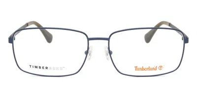 Timberland Tb50038 091 Men's Glasses Blue Size 64 - Free Lenses - Blue Light Block Available In Gray