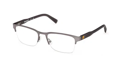 Timberland Tb50046 009 Men's Glasses Gunmetal Size 55 - Free Lenses - Blue Light Block Available In Matte Gunmetal