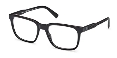 Timberland Tb50047 001 Men's Glasses Black Size 56 - Free Lenses - Blue Light Block Available In Shiny Black
